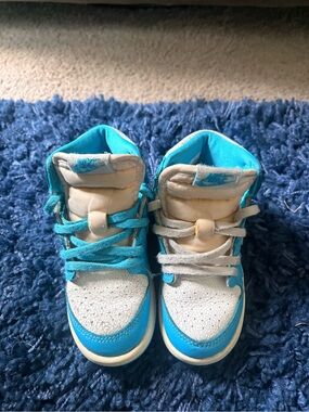 Nike Toddler High Top Sneakers Blue White